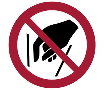 금지 표지 | Rambu Larangan