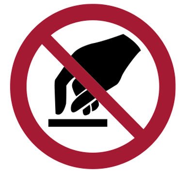 금지 표지 | Rambu Larangan