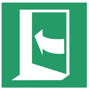 대피로 표지 | Rambu jalur evakuasi