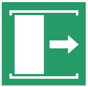 대피로 표지 | Rambu jalur evakuasi
