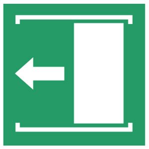 대피로 표지 | Rambu jalur evakuasi